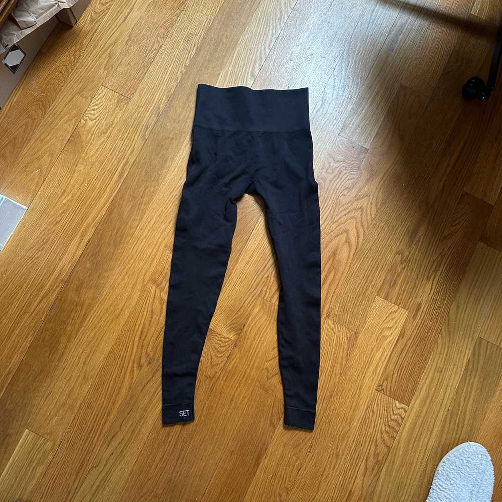 Black Set Active Leggings